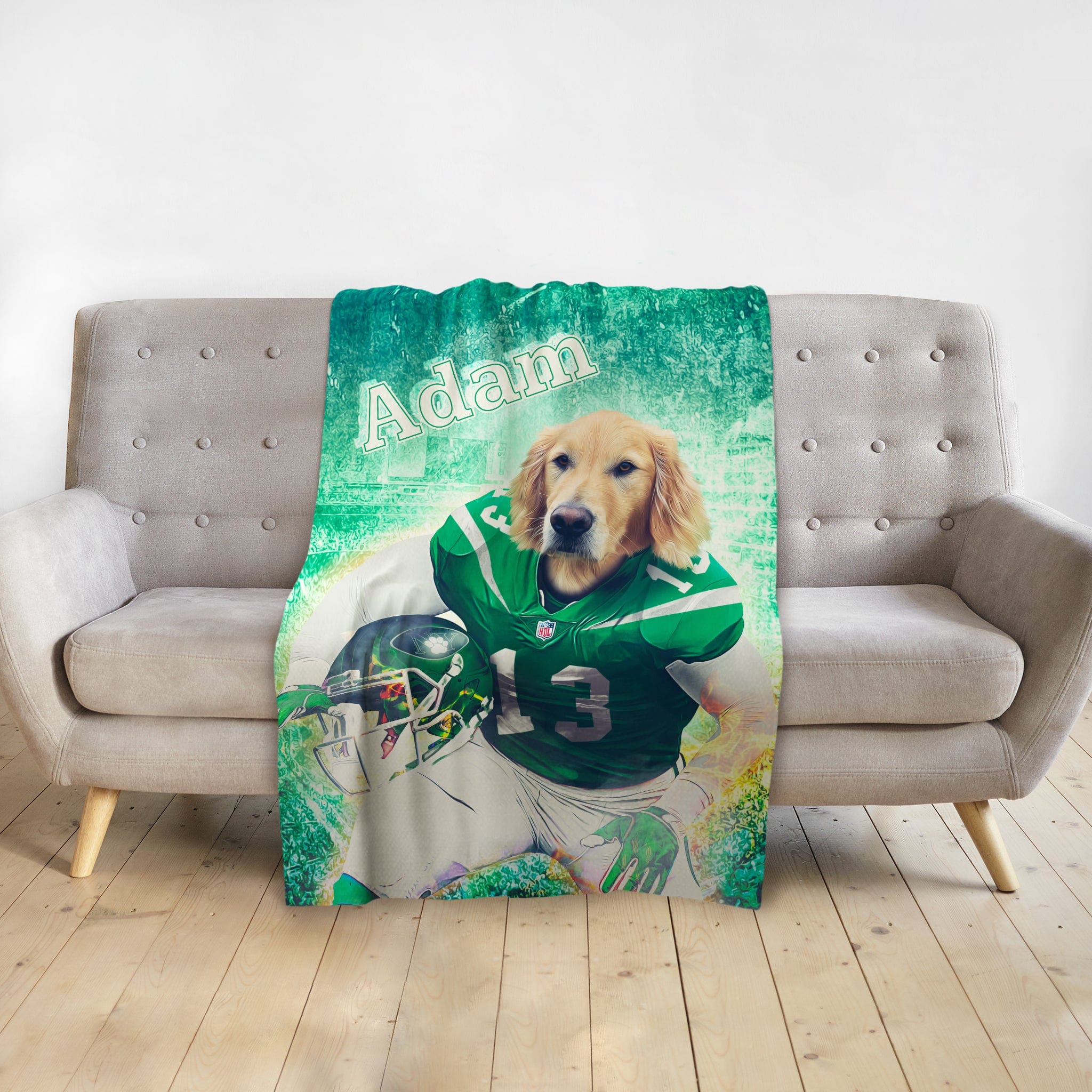 Doggos Of Chicago sold Personalized Pet Blanket