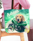 'New York Jet-Doggos' Personalized Tote Bag