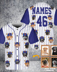 Camiseta de béisbol personalizada de los New York Doggo Mets