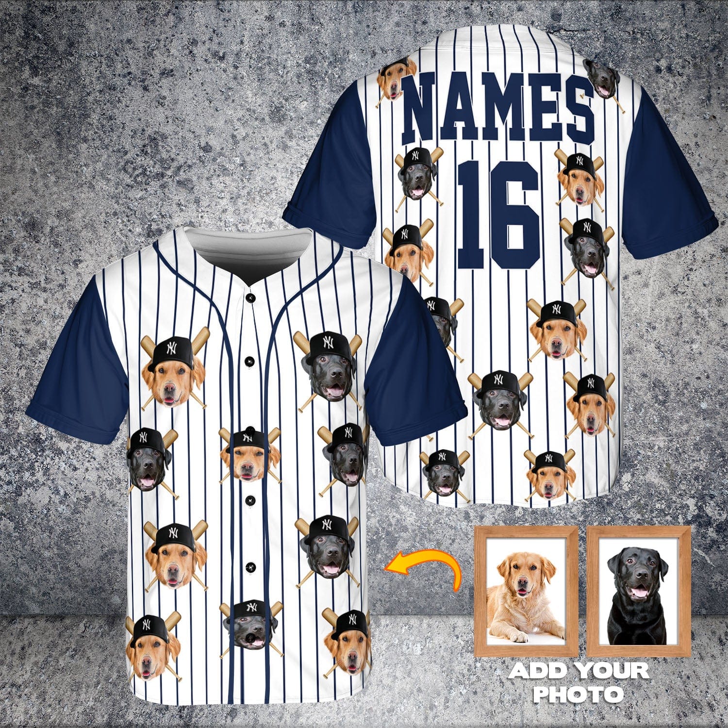 Jersey de béisbol personalizado de los Yankees de Nueva York