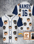 New York Yankers Custom Baseball Jersey