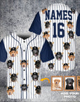Jersey de béisbol personalizado de los Yankees de Nueva York