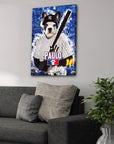'New York Yankers' Personalized Pet Canvas