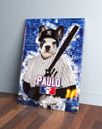 'New York Yankers' Personalized Pet Canvas