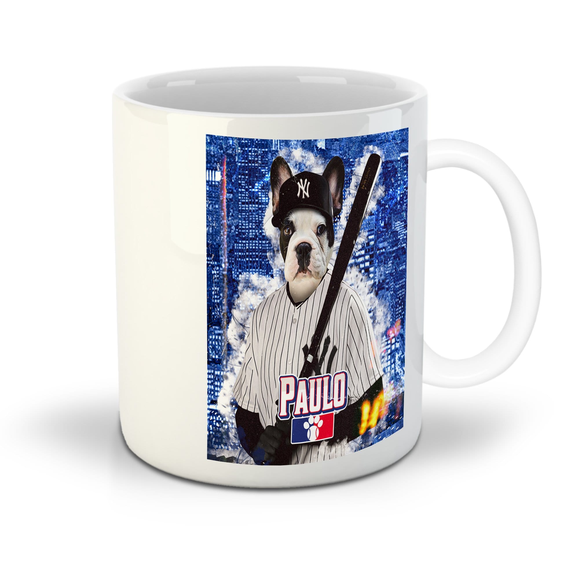 &#39;New York Yankers&#39; Personalized Pet Mug