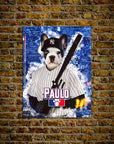 Póster personalizado para mascotas 'New York Yankees'