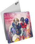 'New York Doggos' Personalized 2 Pet Playing Cards