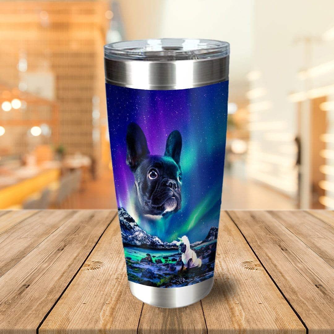 Majestic Northern Lights Personalized Tumbler