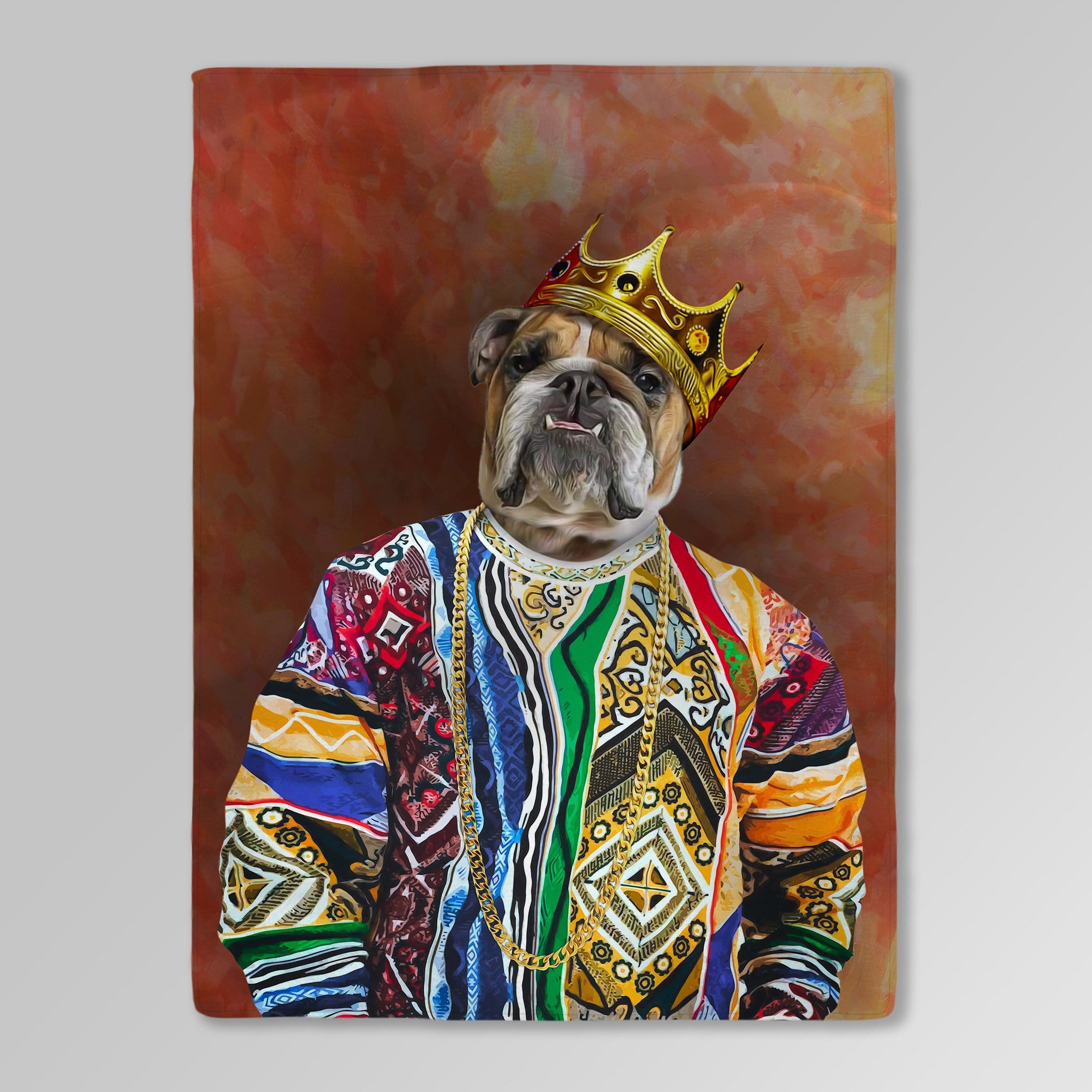 &#39;Notorious D.O.G.&#39; Personalized Pet Blanket