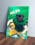 'Notre Dame Doggos' Personalized Pet Canvas