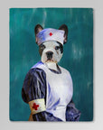 Manta personalizada para mascotas 'La Enfermera' 
