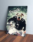 'Oakland Doggos' Personalized Pet Canvas