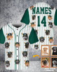 Oakland Pawthletics Custom Baseball Jersey