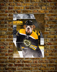 'Boston Chewins' Personalized Pet Poster