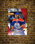 'Edmonton Doggos Hockey' Personalized Pet Poster