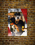 'Vancouver Pawnucks' Personalized Pet Poster