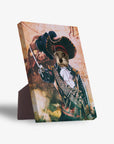 'The Pirate' Personalized Pet Standing Canvas