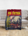 'Pup Fiction' Personalized Pet Blanket