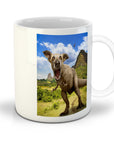 Taza personalizada para mascota 'Pawasaurus Rex'