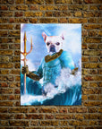 'Pawseidon' Personalized Pet Poster