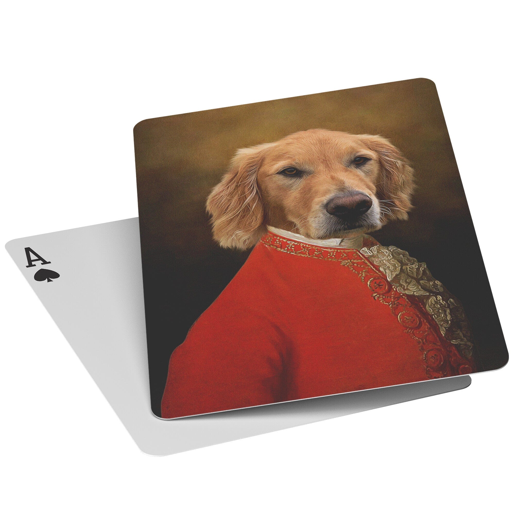 &#39;Pawzart&#39; Personalized Pet Playing Cards