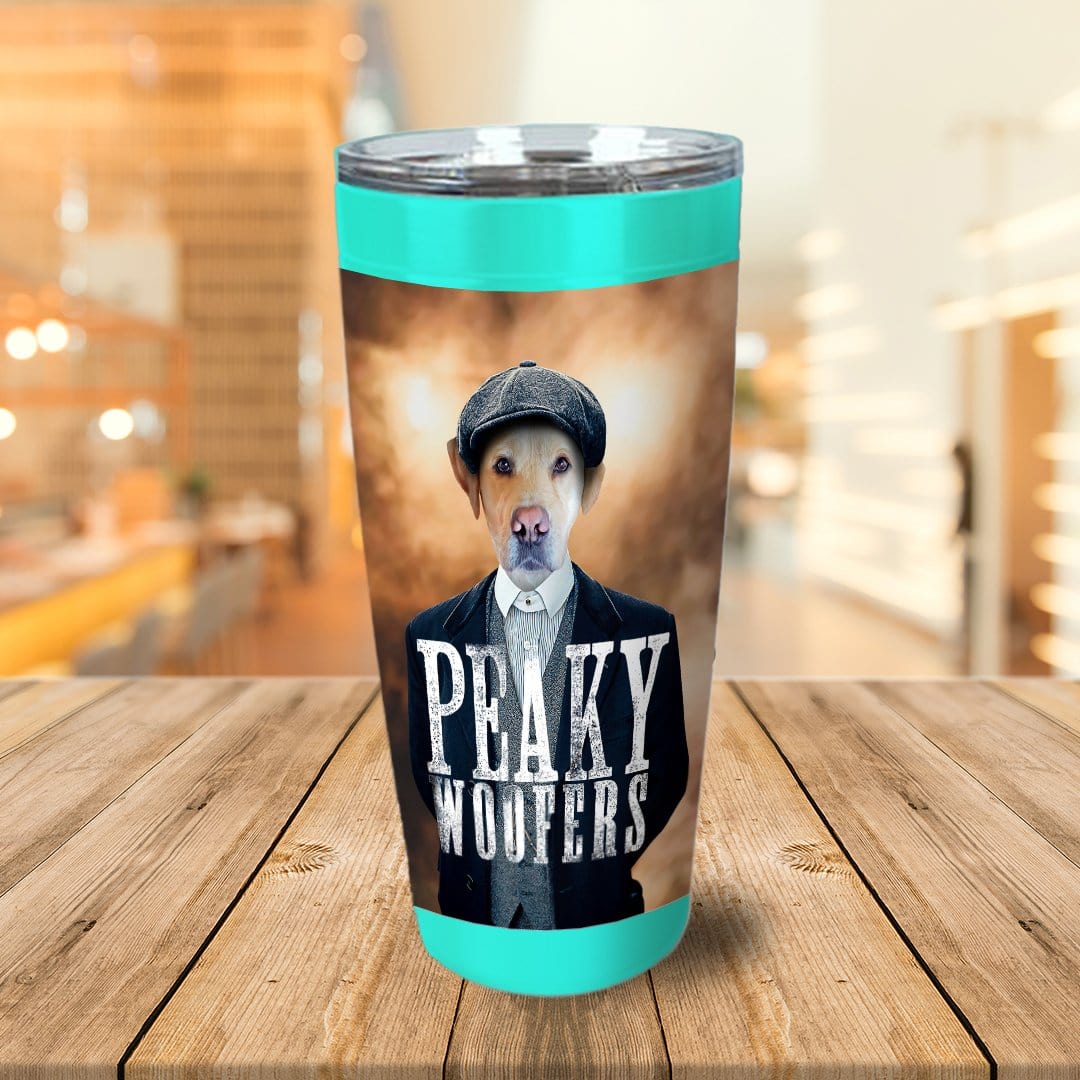 &#39;Peaky Woofer&#39; Personalized Tumbler