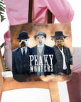 'Peaky Woofers' Personalized 3 Pet Tote Bag