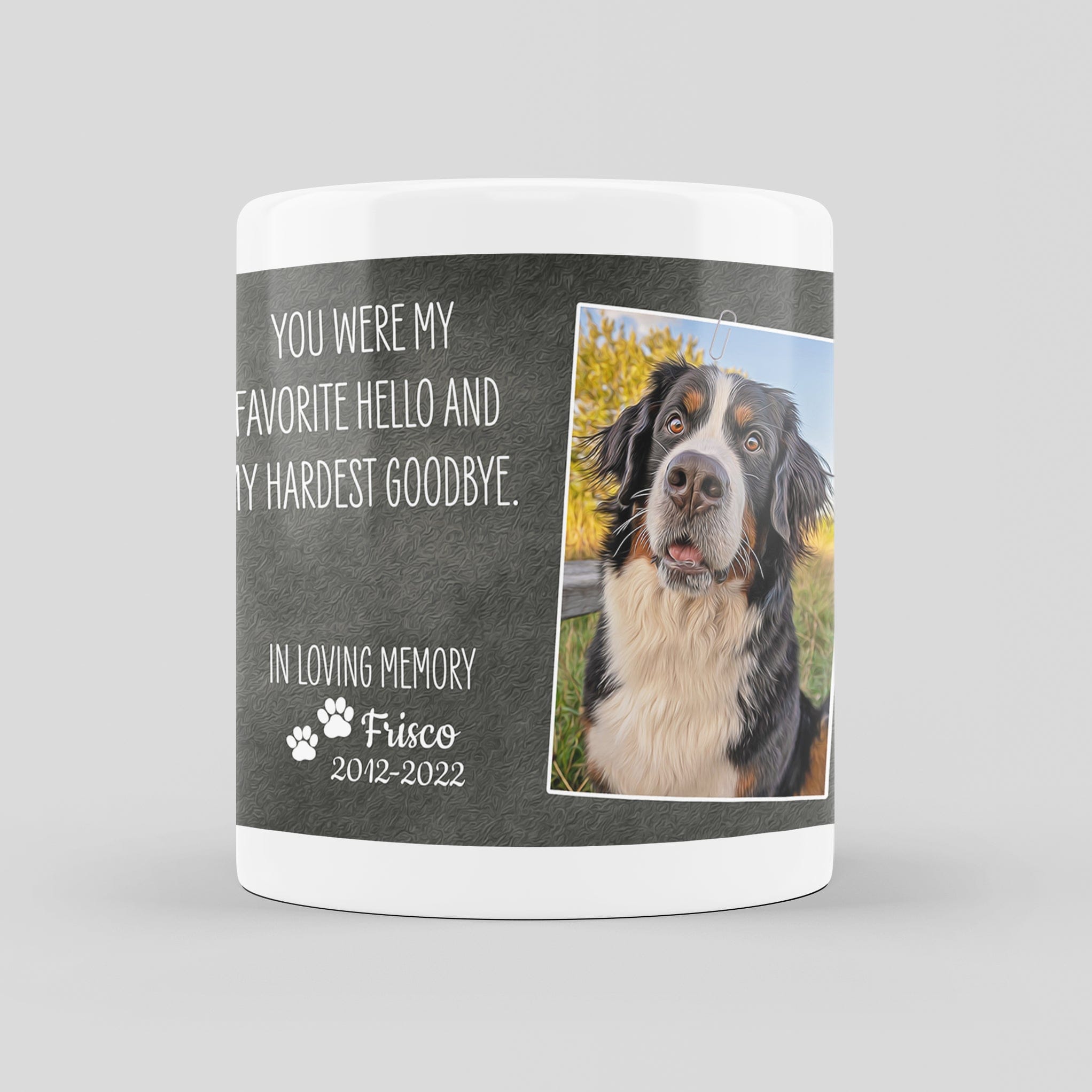 Personalized Memorial Pet Mug