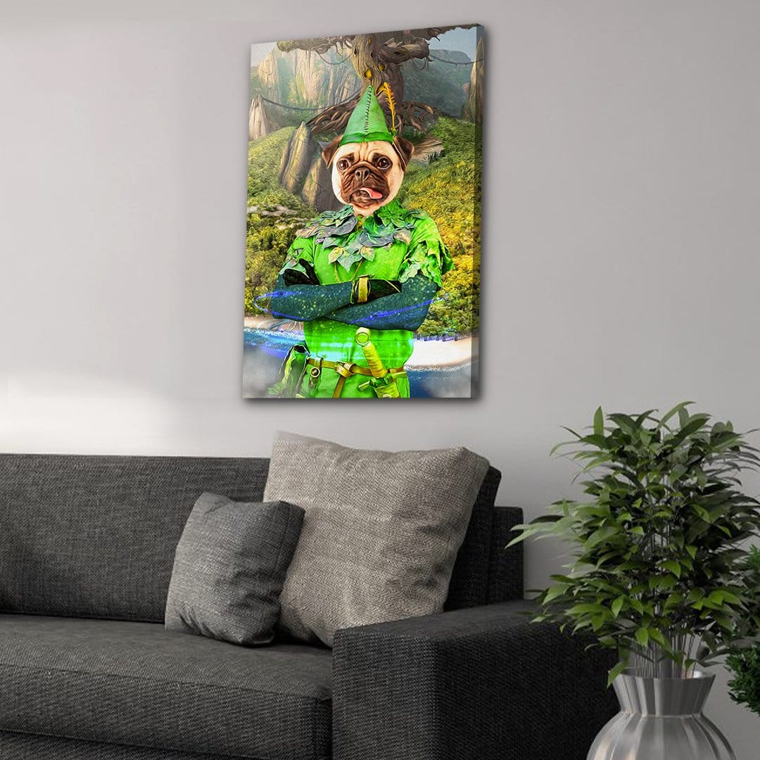 &#39;Peter Paw&#39; Personalized Pet Canvas