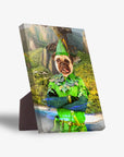 'Peter Paw' Personalized Pet Standing Canvas