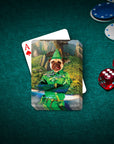 'Peter Paw' Personalized Pet Playing Cards