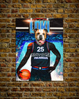 Póster Mascota personalizada 'Philadoggos 76ers'