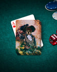 'The Pirate' Personalized Pet Playing Cards
