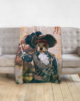 'The Pirate' Personalized Pet Blanket