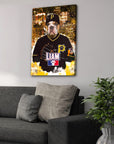 'Pittsburgh Pawrates' Personalized Pet Canvas
