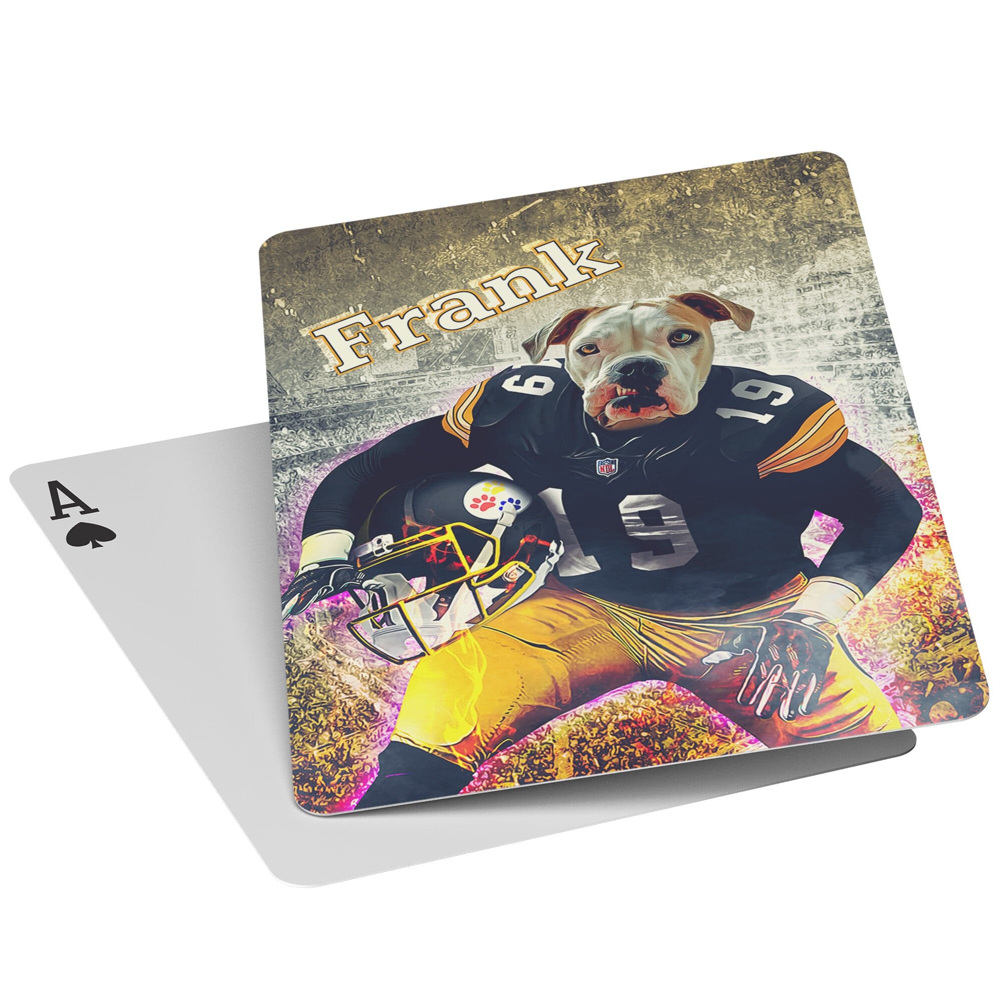 &#39;Pittsburgh Doggos&#39; Personalized Pet Playing Cards