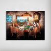Load image into Gallery viewer, &#39;The Poker Players&#39; Personalized 5 Pet Poster