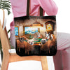'The Poker Players' Personalized 6 Pet Tote Bag