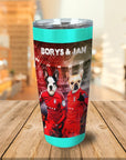 'Poland Doggos' Personalized 2 Pet Tumbler