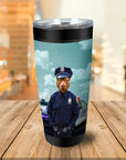 Vaso Personalizado 'El Oficial de Policía'