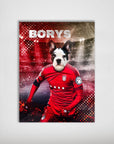 'Poland Doggos Soccer' Personalized Pet Poster