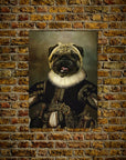 Póster Mascota personalizada 'William Dogspeare'