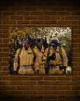 'Dog Busters' Personalized 3 Pet Poster
