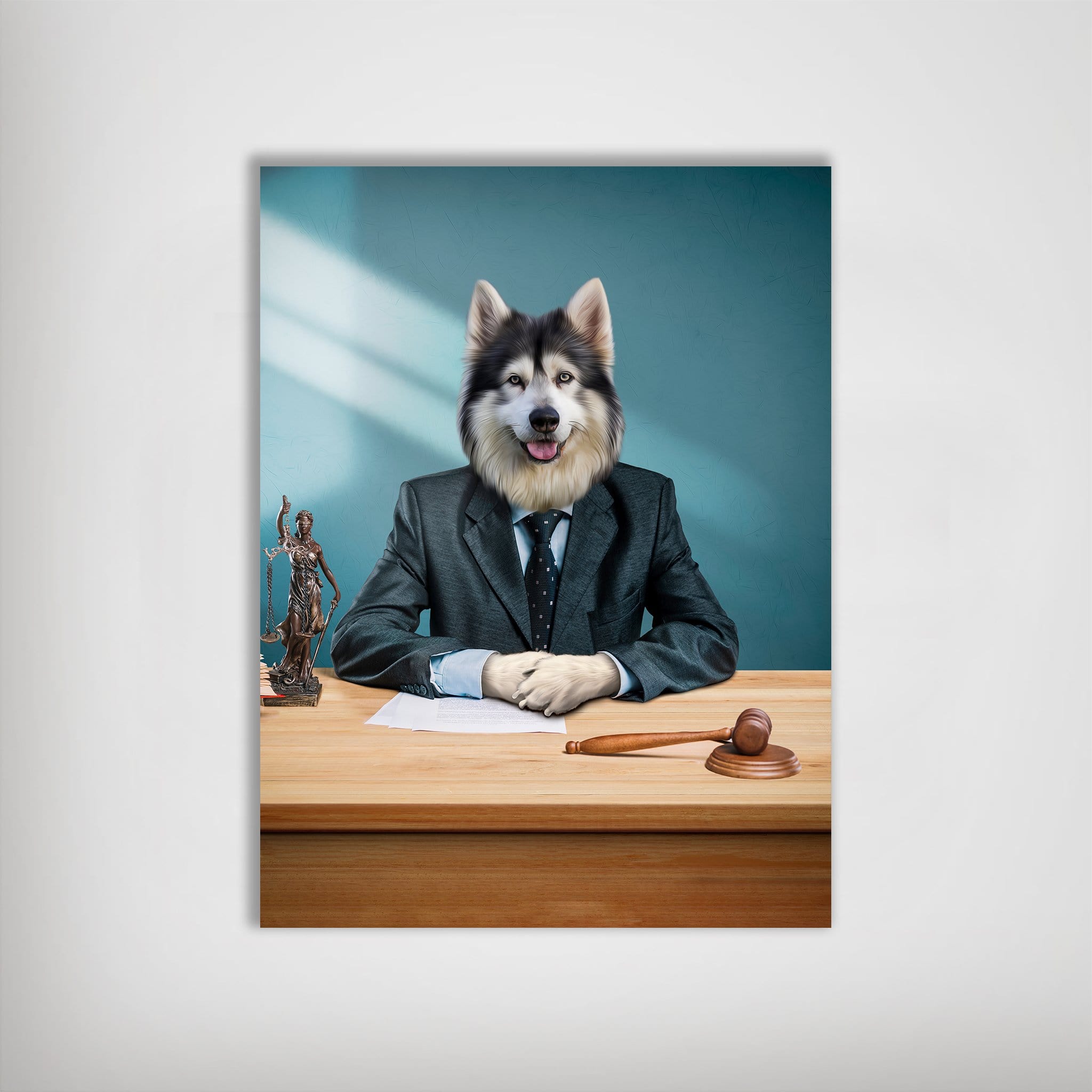 &#39;The Lawyer&#39; Personalized Pet Poster
