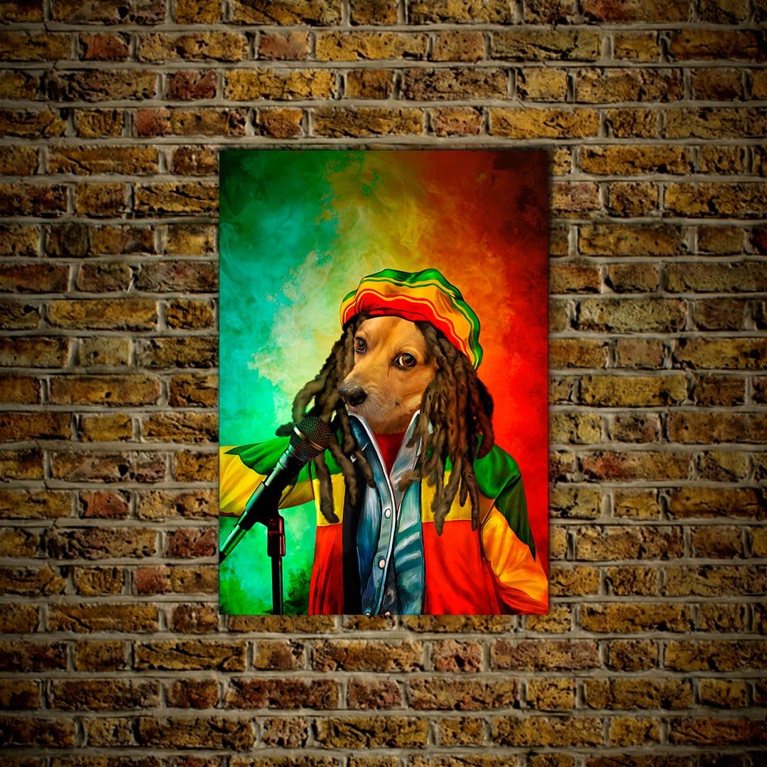 &#39;Dog Marley&#39; Personalized Dog Poster