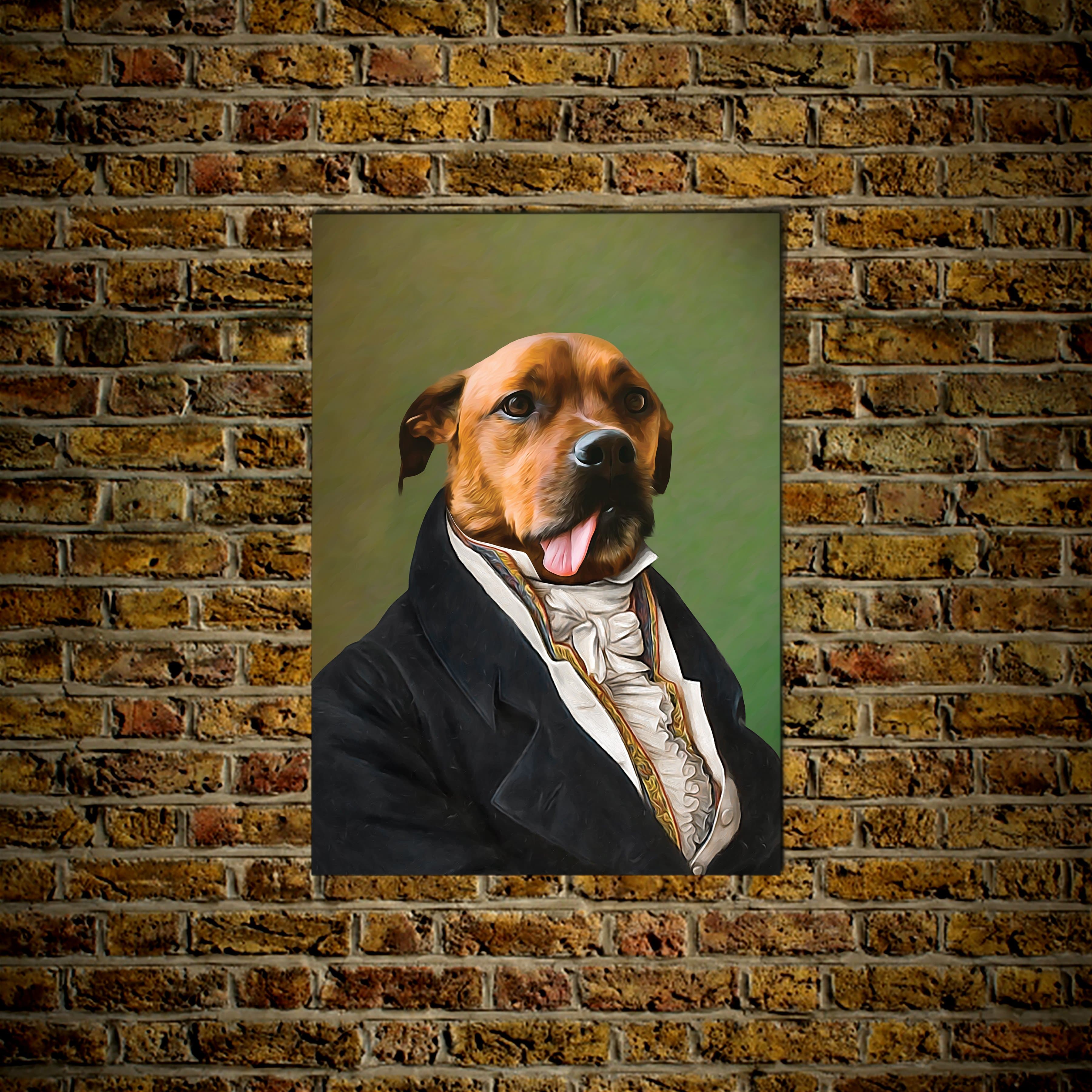 &#39;The Ambassador&#39; Personalized Dog Poster