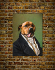 'The Ambassador' Personalized Dog Poster