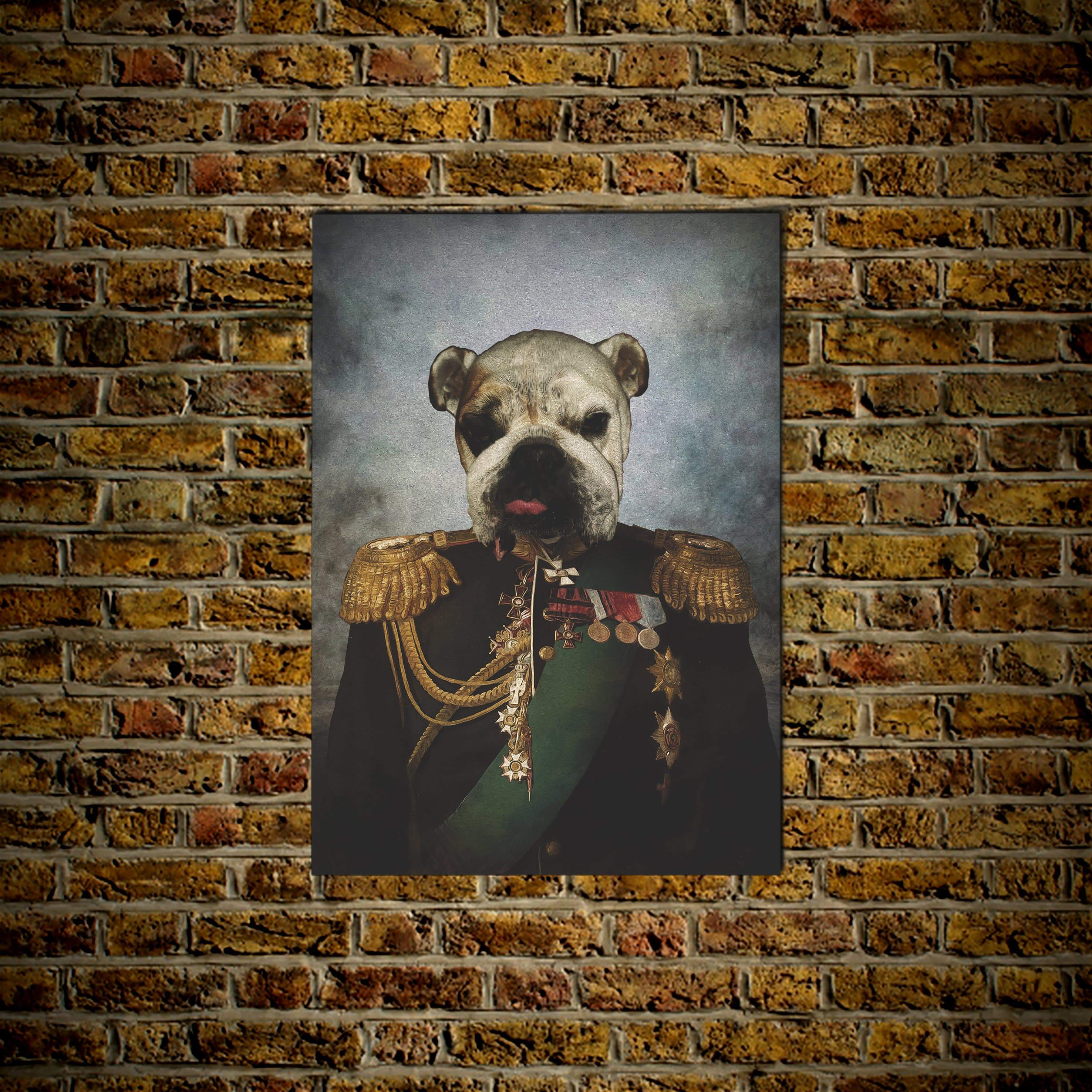 The General: Personalized Pet Poster