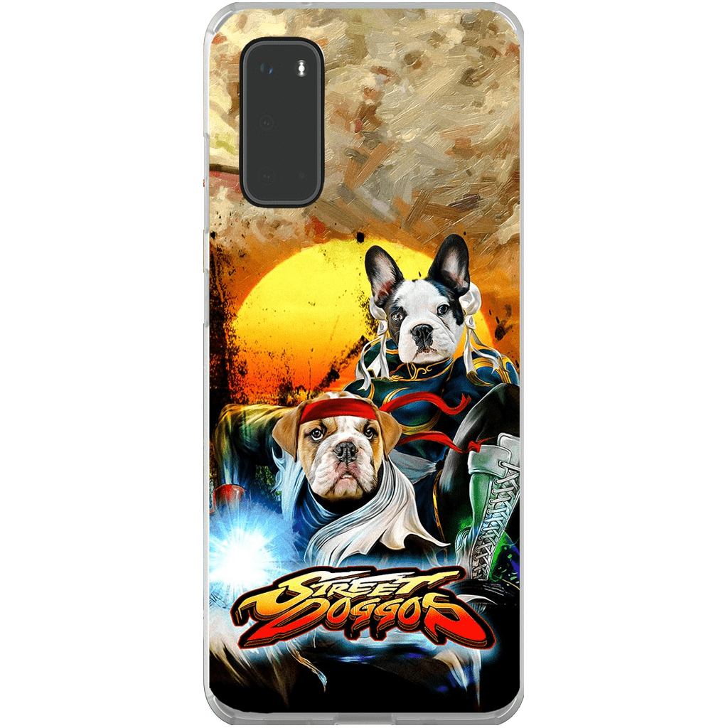 &#39;Street Doggos 2&#39; Funda personalizada para teléfono con 2 mascotas