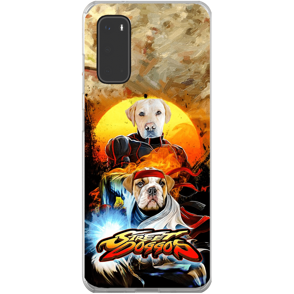&#39;Street Doggos&#39; Personalized 2 Pet Phone Case
